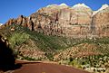Zion National Park ^^ Road have matching colors with surrounds - panoramio