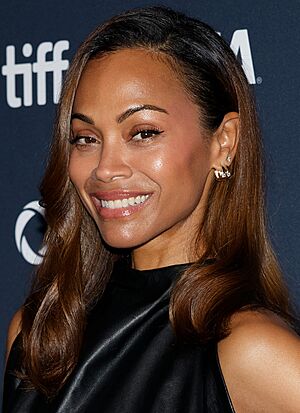 Zoe Saldaña at the 2024 Toronto International Film Festival 2 (cropped 2).jpg