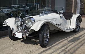 1938 SS Jaguar 100 (39067), front left