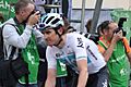 2018 Tour of Britain stage 8 171 Geraint Thomas passing the podium