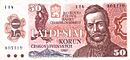 50 Czechoslovakan koruna 1985-1989 Issue Obverse.jpg