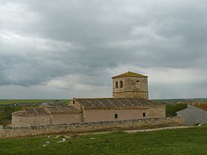 Church of Our Lady of the Assumption, in Aldealengua de Santa María, Segovia.