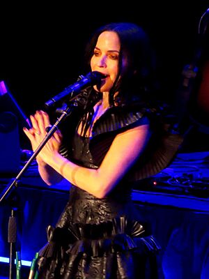 Andrea Corr - The Corrs live at the NEC Arena, Birmingham 14th November 2024 (cropped).jpg