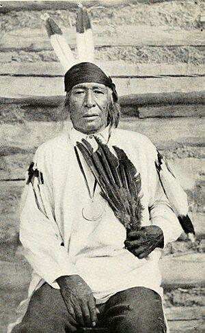 Arikara Indian scout Strikes Two (cropped)