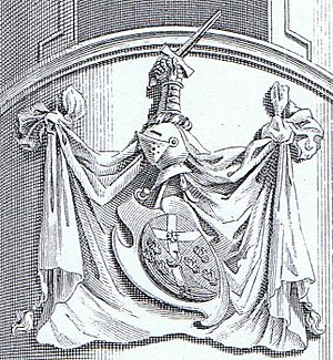 Arms GeorgeFane (of Burston) WestminsterAbbey