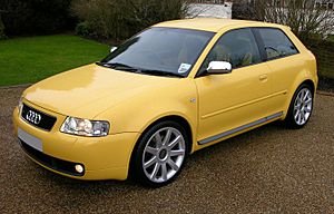Audi S3 2002 Imola Yellow