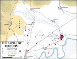Battle of Blenhiem - Explotation, 13 August 1704