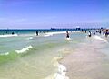 Beautiful Crystal clear Surf at Pier 60 in April 2013