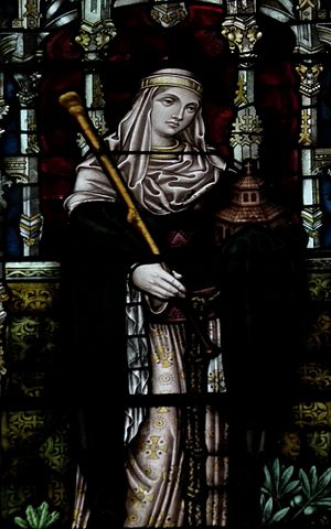Bertha of Kent, Canterbury cathedral-stained glass 26.jpg