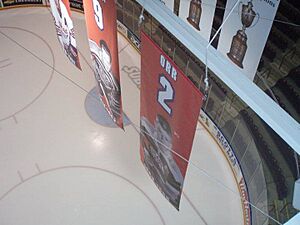 Bobby Orr Oshawa Generals banner (photo by Djuradj Vujcic)
