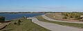 Branched Oak Lake dam 1