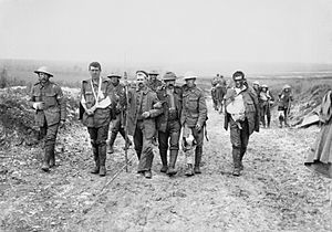 British wounded Bernafay Wood 19 July 1916