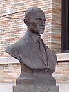 Bust of Wilbur Wright at the Hall of Fame.jpg