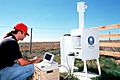 CSIRO ScienceImage 609 Automatic Rain Collector for Measuring Acidity