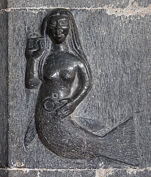 Clonfert Cathedral Mermaid 2009 09 17