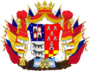 Coat of Arms of Antonio Olaguer Feliu as Secretary of War
