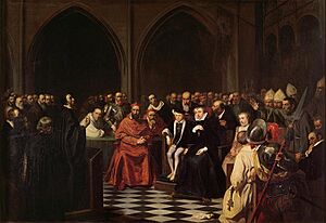 Colloquy of Poissy by Robert-Fleury