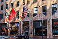 Cornell University flag at 570 Lexington Avenue