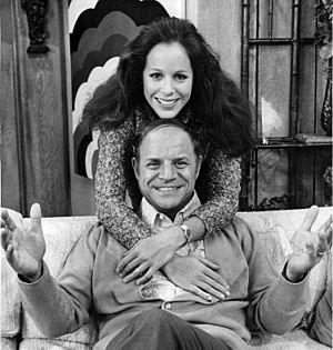 Don Rickles and Louise Sorel, 1971