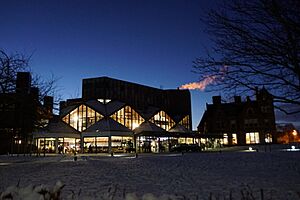 Eden Court Theatre, Inverness, at dusk - geograph.org.uk - 5624401