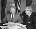 Eisenhower and Strauss