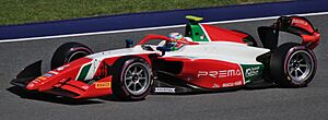 FIA F2 Austria 2024 Nr. 4 Antonelli (cropped)