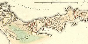 Faden 1801 alexandria battle detail