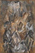 Georges Braque, 1909, Still Life with Metronome (Still Life with Mandola and Metronome), oil on canvas, 81 x 54.1 cm, Metropolitan Museum of Art