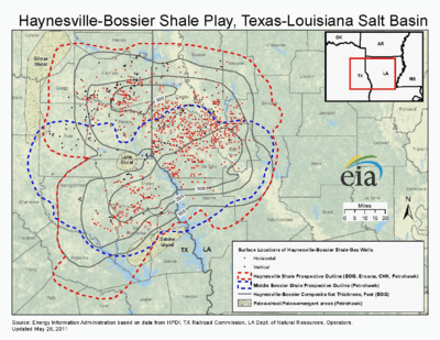 Haynesville Shale Map