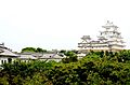 Himeji castle from distance