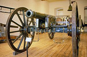 Indian brass 9-pounder gun