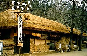 Korea south traditional house