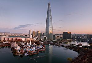 Lotte World morning view 8