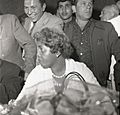 Louis and Lil Armstrong visit to Israel, April 1959 (997009327080505171)
