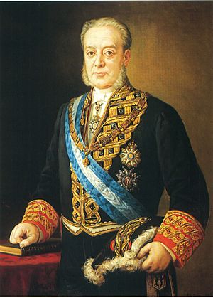 Manuel Aguirre de Tejada, conde de Tejada de Valdeosera (Palacio del Senado de España)