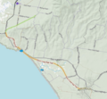 Map of Bass Coast Rail Trail Stevage