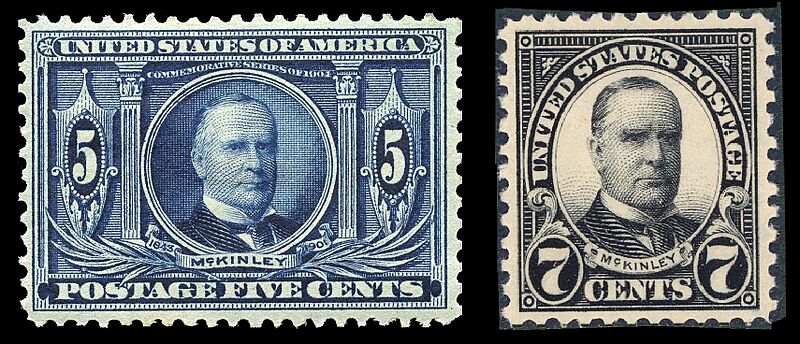 Mckinley stamp issues