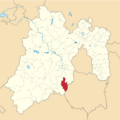 Mexico Estado de Mexico Malinalco location map