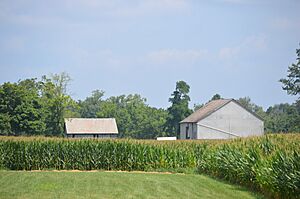 Miller Farm buildings south of Baltimore