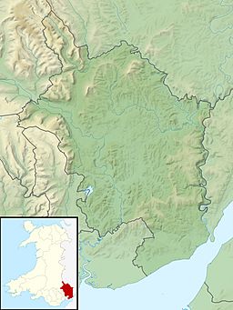Ysgyryd Fawr is located in Monmouthshire