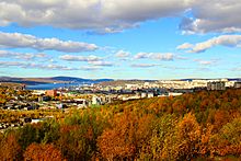 Murmansk - view from hills