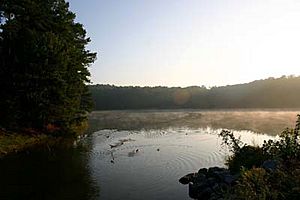 Murphey Candler Park lake-small