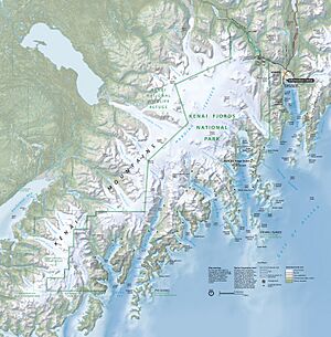 NPS kenai-fjords-map