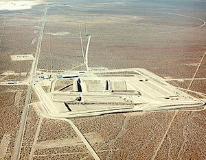 NTS - Aerial View of the Area 5 Radioactive Waste Management Site