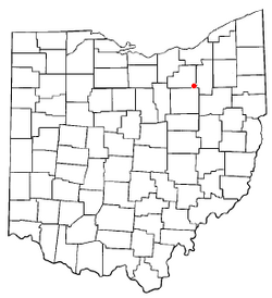 Location of Wadsworth, Ohio