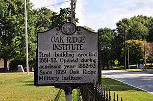 OakRidgeMilitarySign