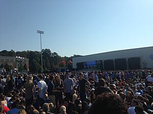 Obama crowd at UNC