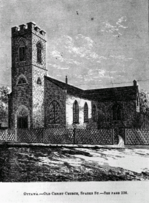 Old Christ Church, Ottawa 1872