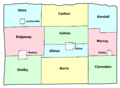 Orleans County (New York) - Towns and Villages