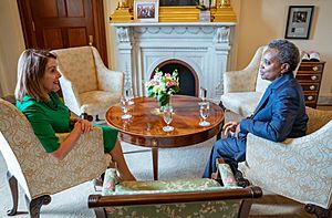 Pelosi meets with Chicago Mayor-elect Lightfoot
